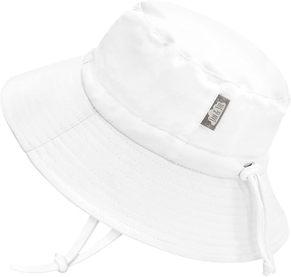 JAN & JUL Kids' Quick Dry Beach Bucket Sun-Hat for Swimming