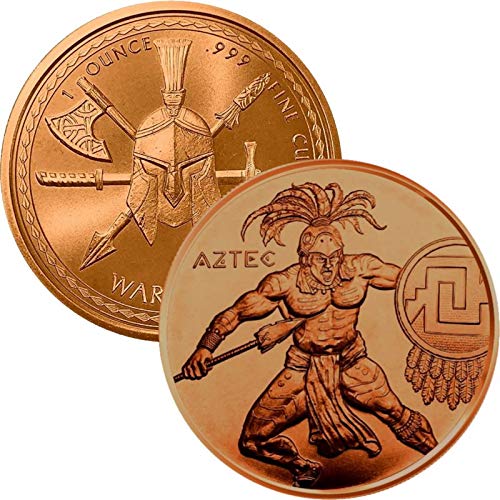 Jig Pro Shop Warrior Series 1 oz .999 Pure Copper Medallion