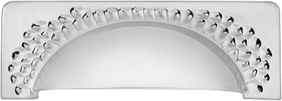 Hickory Hardware 10 Pack Solid Core Kitchen Cabinet Pulls, Luxury Cabinet Handles, Hardware for Doors & Dresser Drawers, 3-34 Inch 96mm Hole Center, Chrome, Craftsman Collection