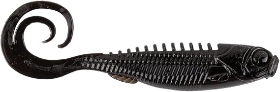 Northland Tackle Eye-Candy GRUB / 3" / 5 Pack/Black