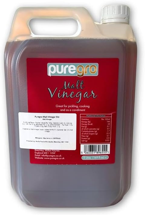 Puregro Malt Vinegar, 5 Litres