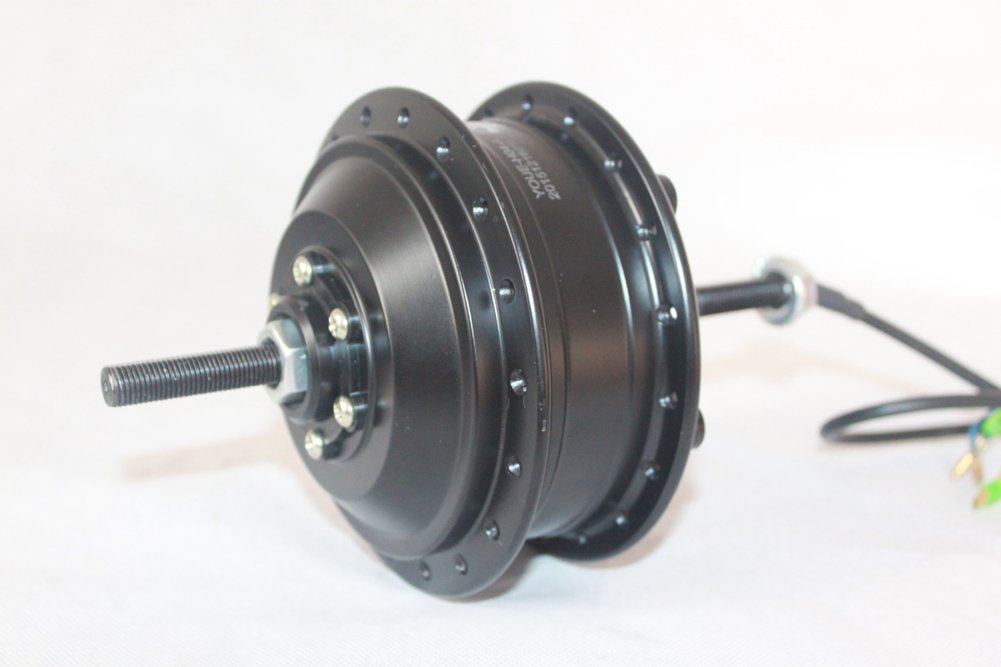 24V 36V 48V 250W Bike Rear Wheel Hub Motor Bicycle Brushless Hub Spokes Motor Hub Motor with Flywheel48V250W