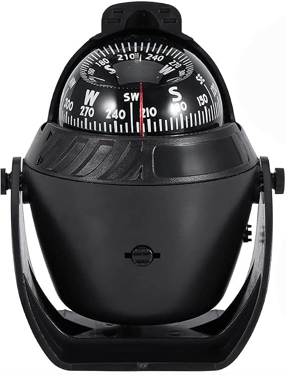 Car Boat Marine Compass Electronic Navigation LED Light Compass Camping Compass
