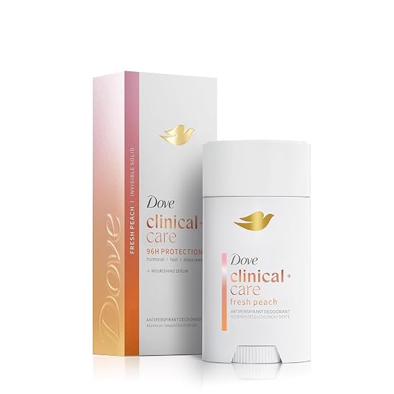 Dove Clinical + Care Fresh Peach Antiperspirant Stick, 2.6 oz