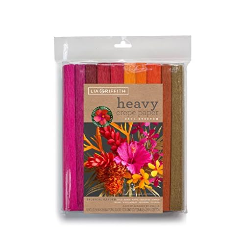 Lia Griffith Tropical Garden Heavy Crepe Paper