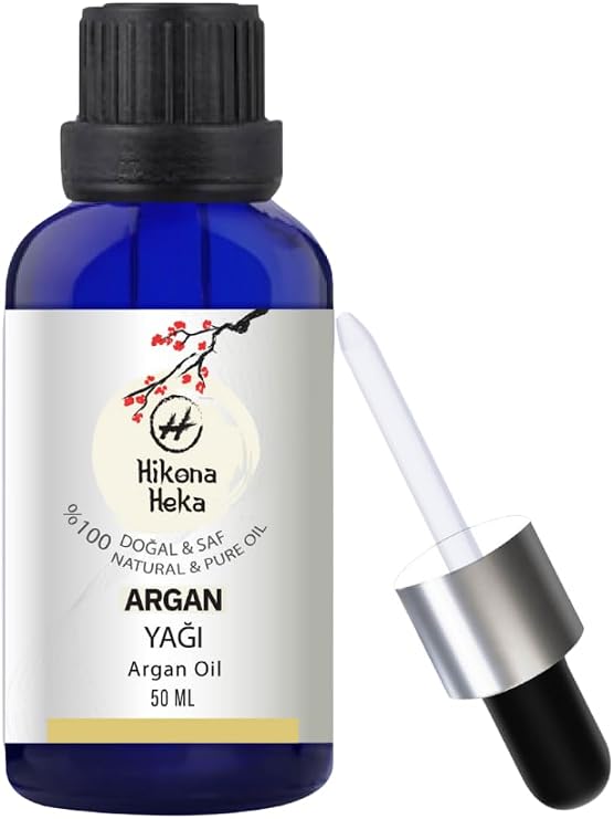 Argan Yağı (Argan Oil) Sertifikalı%100 Saf ve Doğal Soğuk Sıkım 50 ml