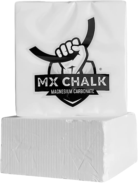2 Ounce Block of Chalk, Gym Chalk, Magnesium Carbonate, Gymnastics, Weightlifting, Rock Climbing, Crossfitness