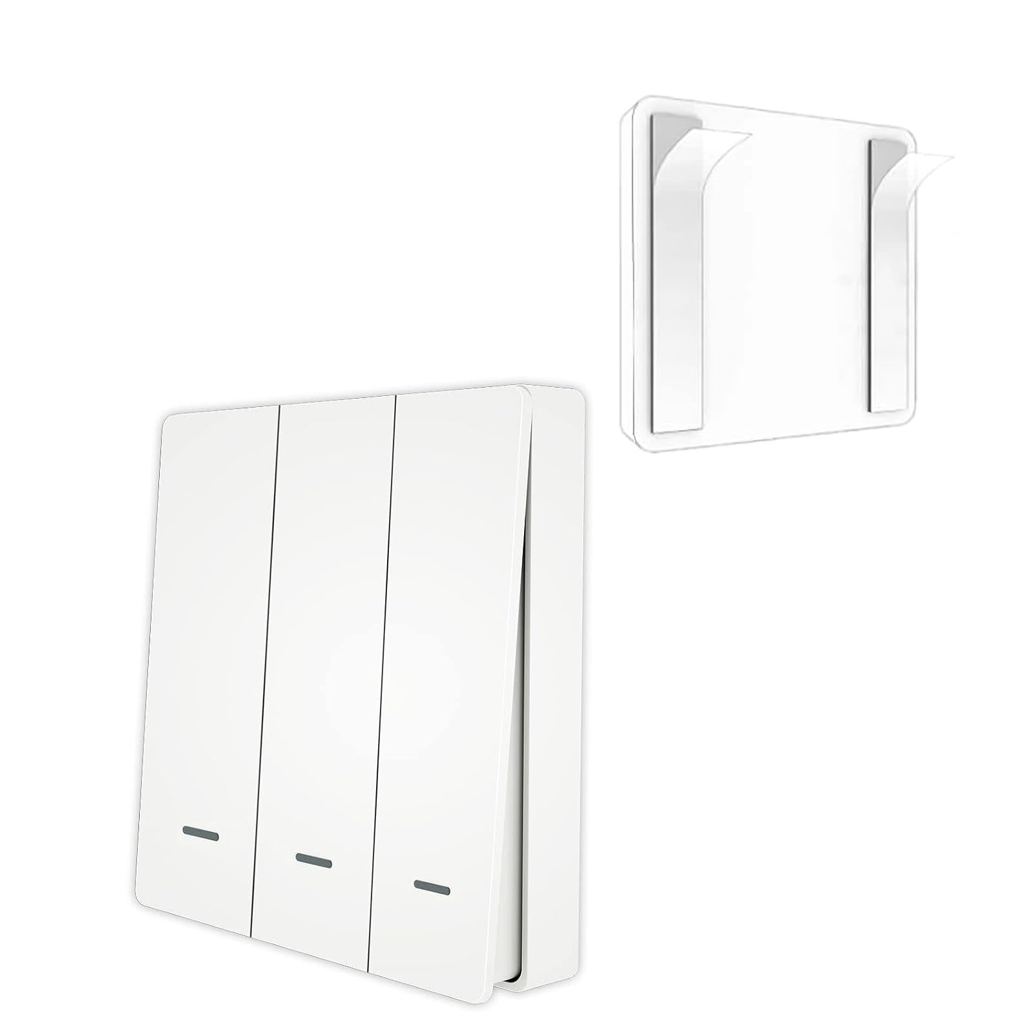 MOES ZigBee Wireless Scene Switch Push Button Controller, Tuya/MOES Zigbee Hub Required, Smart Life & Tuya Remote Control, 1 Gang