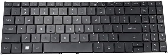 Laptop Keyboard for Ninkear A16 English US with Backlit Black Laptop Parts
