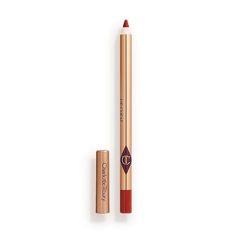 Charlotte Tilbury Lip Cheat Lip Liner Pencil - Gives Lips a Fuller-Looking, Defined Pout - Enriched with Jojoba Oil & Hyaluronic Acid - Waterproof, Smudge-Proof & Transfer-Proof