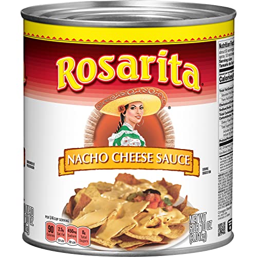 Rosarita Nacho Cheese Sauce, 106 Oz. Pack of 6