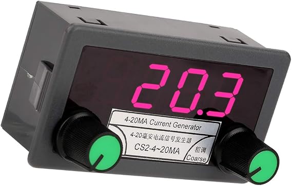 4-20mA Current Signal Generator Digital Current Analog Signal Generator Coarse Fine Tuning Constant Current Output