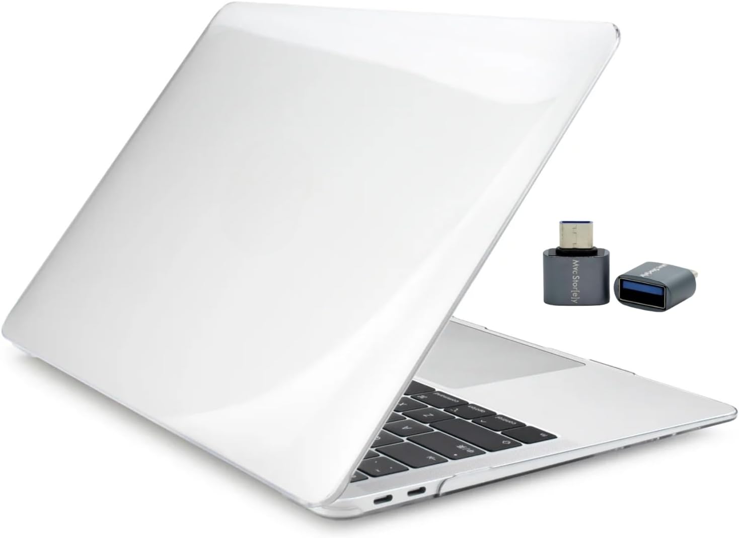 McStorey MacBook Air 13.6 inç M2 M3 M4 M5 Uyumlu Sert Kılıf | Ultra Şeffaf Hard Case – A2681 A3113 A3240 A3449 Tam Uyum İnce Hafif Koruma Şeffaf