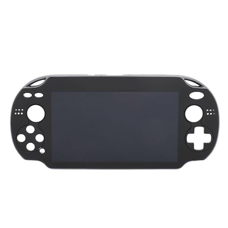GOWENIC Digitizer Display Touch Screen Glass Assembly with Bezel, Game Console LCD Replacement for PCH1000 1001 1101