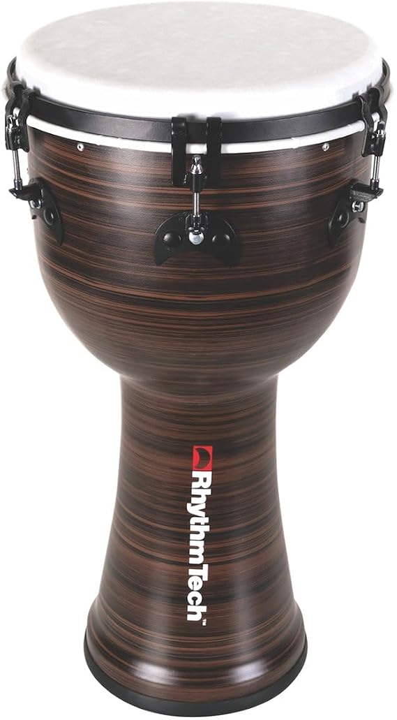 Rhythm Tech Palma 12" PVC Djembe W/Tunable Hardware & On/Off Snare (RT5130S)