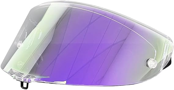 Motorcycle Helmet Visor for AGV Pista GP RR/Pista GP R/Corsa R(Revo Clear Purple)