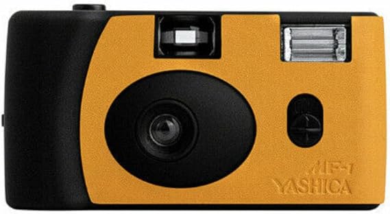 Yashica MF-1 Snapshot Art Camera (Black/Orange) (YAS-SACMF2-BO)