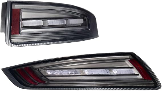 Morimoto XB LED Smoked Taillights fits 2005-2008 Porsche 911 997.1 (LF745) | Plug and Play LED Taillight Assemblies with Switchback Turn Signal & UV Coated Lens