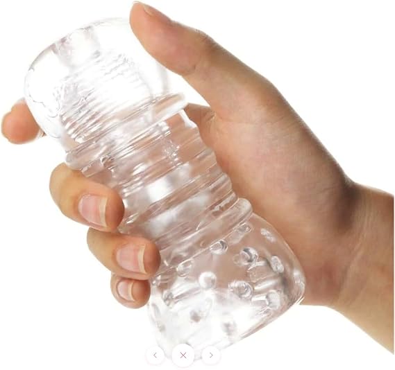 Clear Double-Entry Male Pleasure Sleeve T81165
