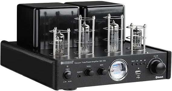 Tube Amplifier Audio 40Wx2 Professional Home Theater HiFi Stereo Power Amplifier Headphone Amp