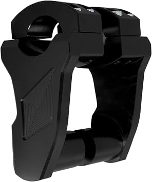 Rox Speed FX 3" Black Pivoting Handlebar Risers 4R-P3RX01