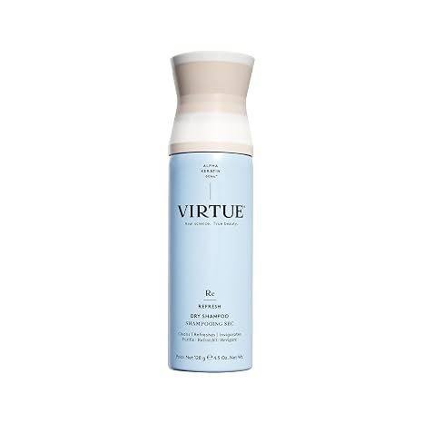Virtue Dry Shampoo Spray for Oily Hair, Sulfate Free, Safe for All Hair Types, Color Safe