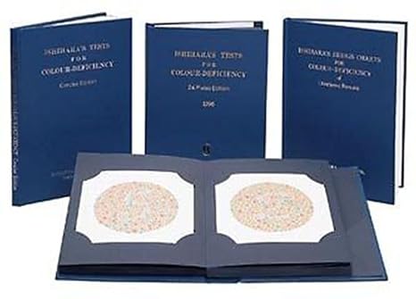 MG Scientific Ishihara Color Blindnesstest Book Available in 14 Plates, 0001A1