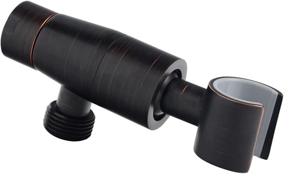 Shower Head Holder,All Metal Handheld Shower Head Holder,Adjustable Shower Arm Mount Bracket,Shower Head Bracket,Oil-Rubbed Bronze,1G5MK-1