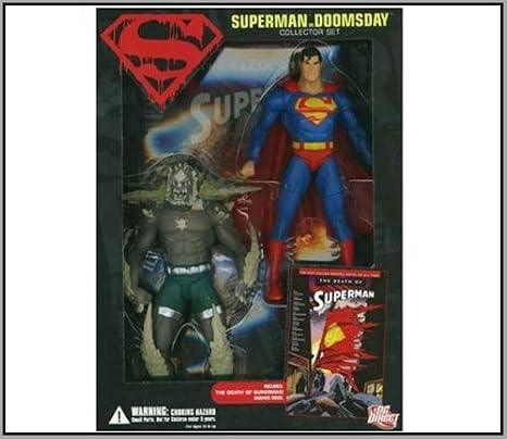 DC Direct Superman VS. Doomsday Action Figure Collector Set