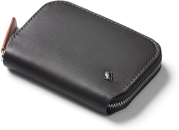 Bellroy Folio Mini, Leather Coin Wallet - CharcoalCobalt