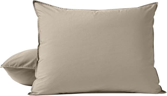 Coyuchi Organic Crinkled Percale Sham