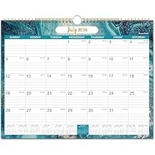 2026-2027 Calendar - 2026-2027 Wall Calendar with Julian Date, July 2026 - December 2027, Twin-Wire-Bound, 14.76x 11.6, Thick Paper Perfect for Organizing & Planning, 6 Different Background Patterns