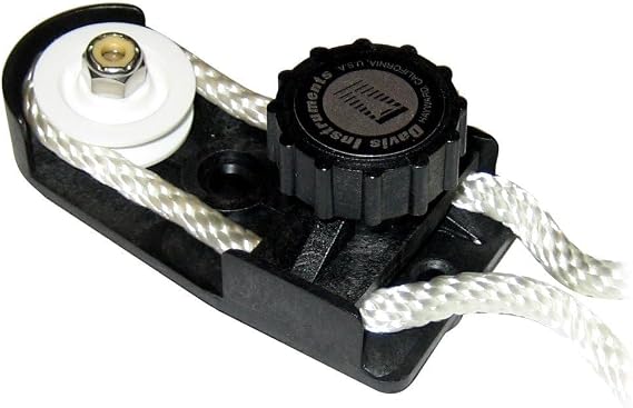 Davis Instruments Tiller Tamer for Sailing - Maintains Course with No Hands in Any Weather or Wind Condition - Sailing Tiller Steering System Accessory for Small Outboard Motor Boats