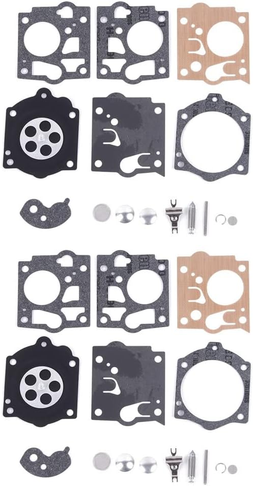 1pcs Carburetor Carb Repair Kit for McCulloch Mac Promac 700 8200 PM 10 10-10 K10-SDC Parts2SET