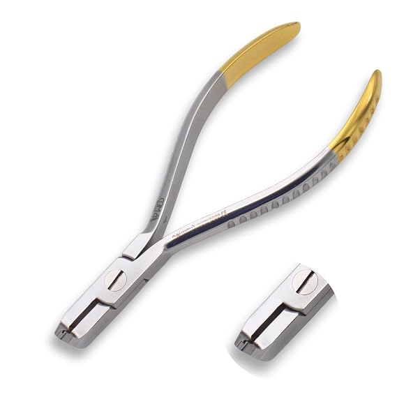 B MED INSTRUMENTS Distal End Cutter TC 5.5" - Tungsten Carbide Orthodontic Wire Cutter - Precision Hard Wire Cutting Pliers for Braces & Archwires - Premium Stainless Steel, Autoclavable