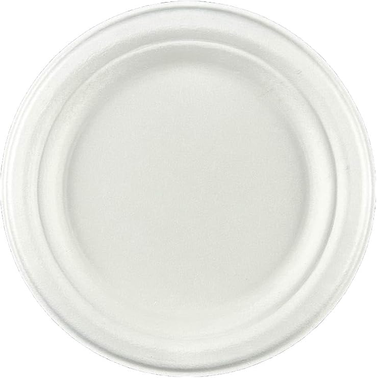 18cm Ecological Paper Cardboard Plate Bowl 100 Pieces