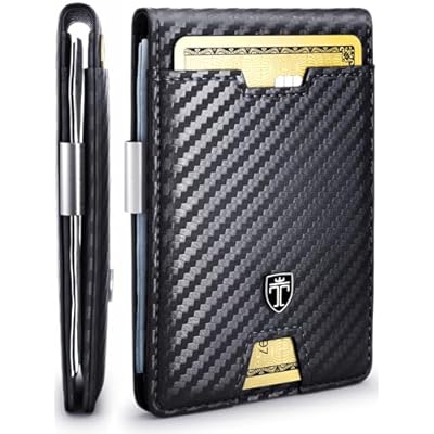 TRAVANDO Mens Wallet with Money Clip AUSTIN RFID Blocking Bifold Credit Card Holder for Men with Gift Box