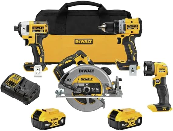 20v Max Xr Brushless 4 Tool Combo Kit