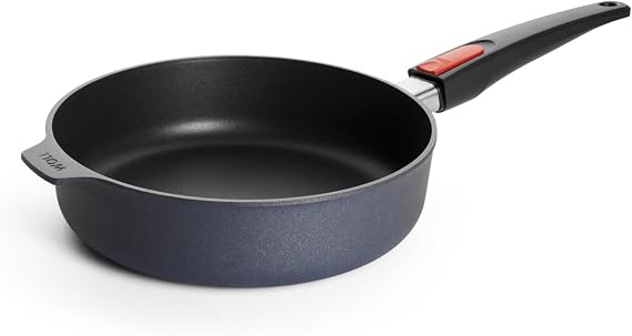 Woll Diamond 1724DPI Lite Cast High randpfanne Induction 24 CM Diameter 7 CM High with Removable Handle