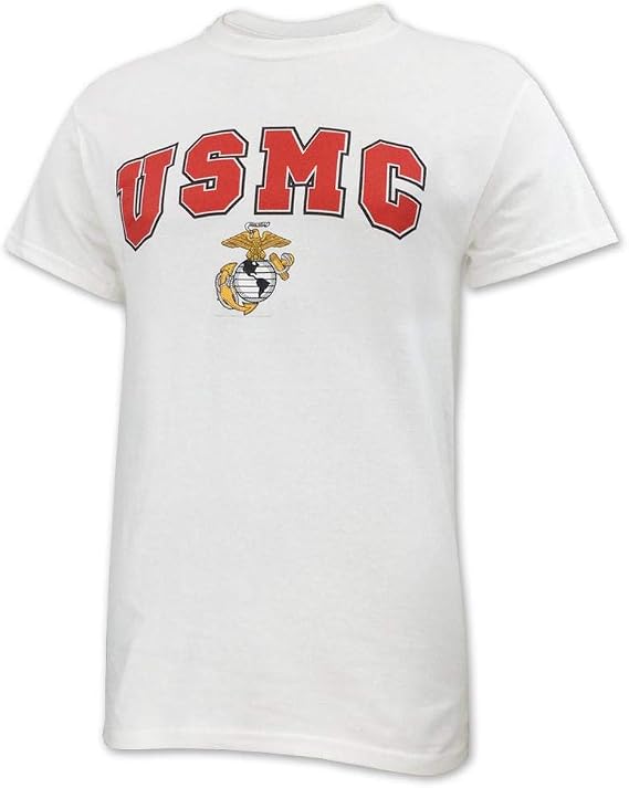 United States Marine Corps Arch Eagle Globe Anchor Short Sleeve T-Shirt