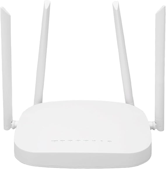 4G Router, Supports 32 Devices High Speed 300Mbps Mobile Hotspot Simple for Family Travel (US Plug)