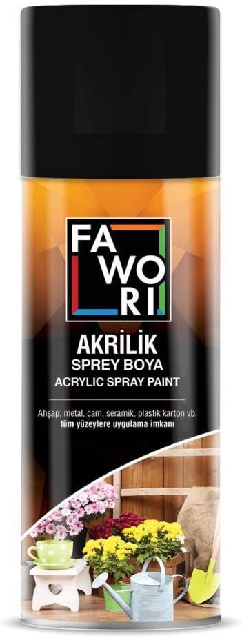 Akrilik 400 Ml Sprey Boya Krom Sarı 1023