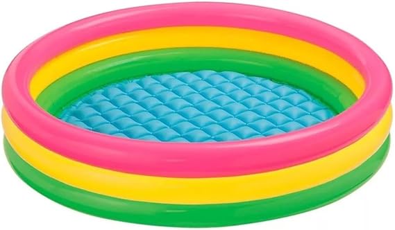 Intex 3 Knuckle Inflatable Sunset Children's Pool