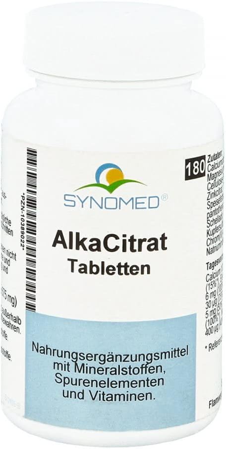AlkaCitrate Tablets 180 Tablets (103.5 g)