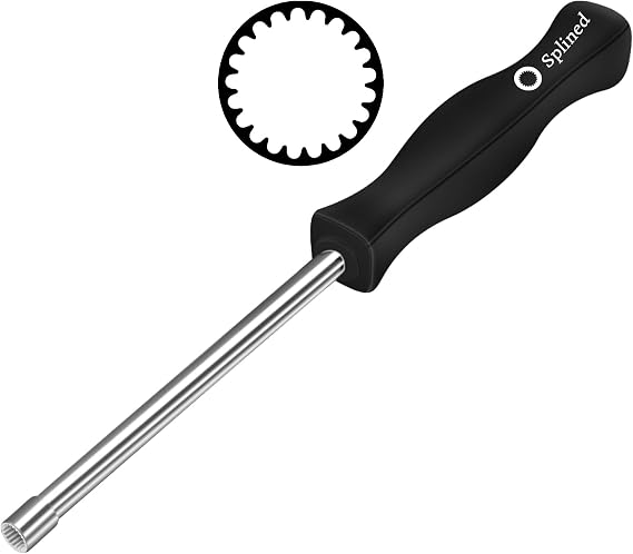 HUZTL Carburetor Carb Adjustment Screwdriver Adjusting Tool for 2 Cycle Engine Poulan Husqvarna Stihl Homelite Weed Eater Craftman Echo Trimmer Brushcuter Blower (21-Teeth Splined)