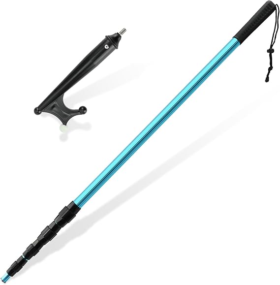 KOMCLUB Telescopic Boat Hook for Docking for Docking Pole Hook Push Stick