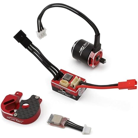 Furitek MicroModo 2025 Brushless Power System with MicroPython and Micro KMD - Remote Control Car, RC Car, RC Crawler Electronics Combo Upgrade HELIDIRECT Axial SCX24 FUR-2631