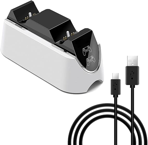 Controller Charger Docking Station Compatible for Fast Charging Dock S Switch Game Remote Controllers Video Games Usb Gamepad Joystick Single/double Collective Minds