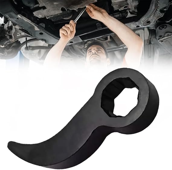 Pry Bar Wrench Adaptor Head, Upgraded Thickening Half Shaft Crowbar Adapter Repairing Head Tools, Head Fits 3/8" Drive Ratchets, Pry Bar Wrench Adaptor Head 1/2" Drive (1)
