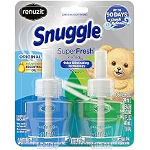 Renuzit Snuggle Scented Oil Refill for Plugin Air Fresheners, SuperFresh Original, 2 Count